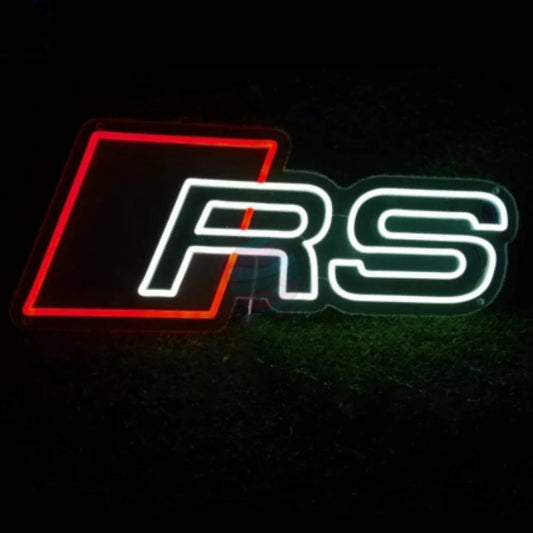 Audi RS - Néon de décoration RS