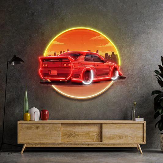 Nissan Skyline - décoration néon rétroéclairé