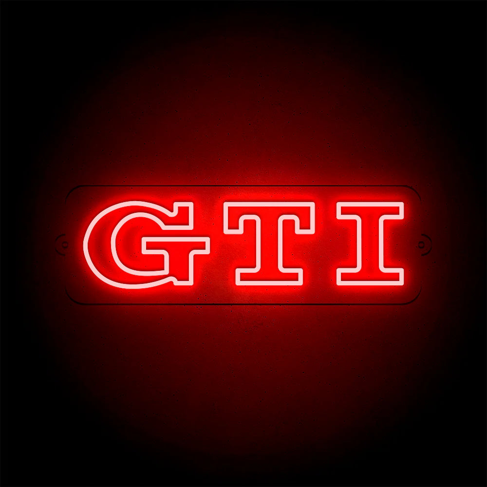 VOLKSWAGEN GTI- décoration néon voiture rétroéclairée