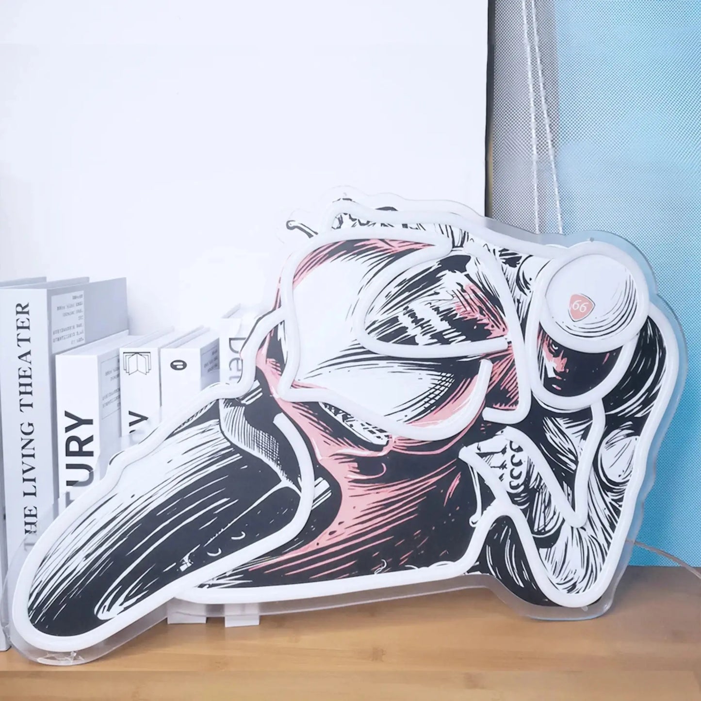 Motorcycle Race Neon Sign USB LED Neon Light Sign for Wall Decor Living Room Bedroom Man Cave Home Party Decor Gift Night Light