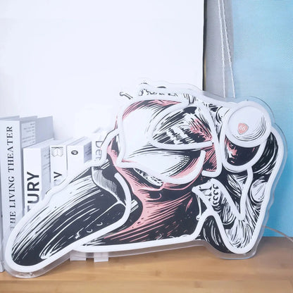 Motorcycle Race Neon Sign USB LED Neon Light Sign for Wall Decor Living Room Bedroom Man Cave Home Party Decor Gift Night Light