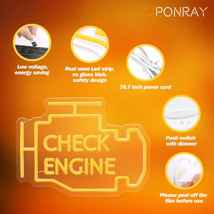 Néon Check Engine / Voyant Moteur